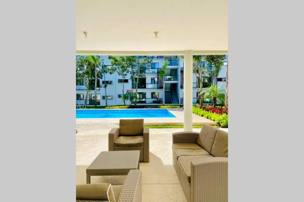 Appartamento Coquillage B Cancún Esterno foto
